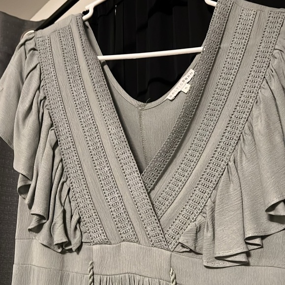 Baltic Born formal dress. Worn once for a wedding. Sage green size small. - Picture 2 of 3